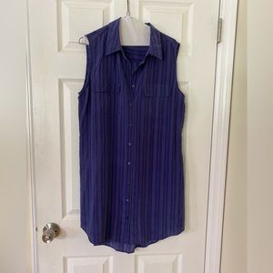 Equipment Femme Silk Shirtdress sz. Large